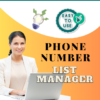 Phone Number List Manager