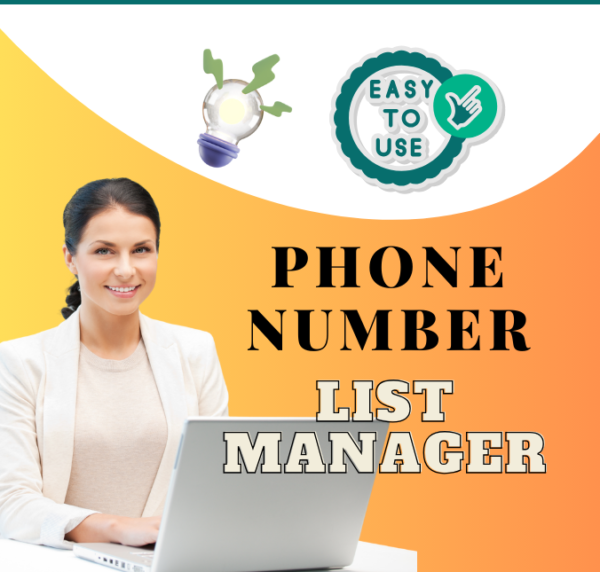 Phone Number List Manager