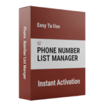 Phone Number List Manager