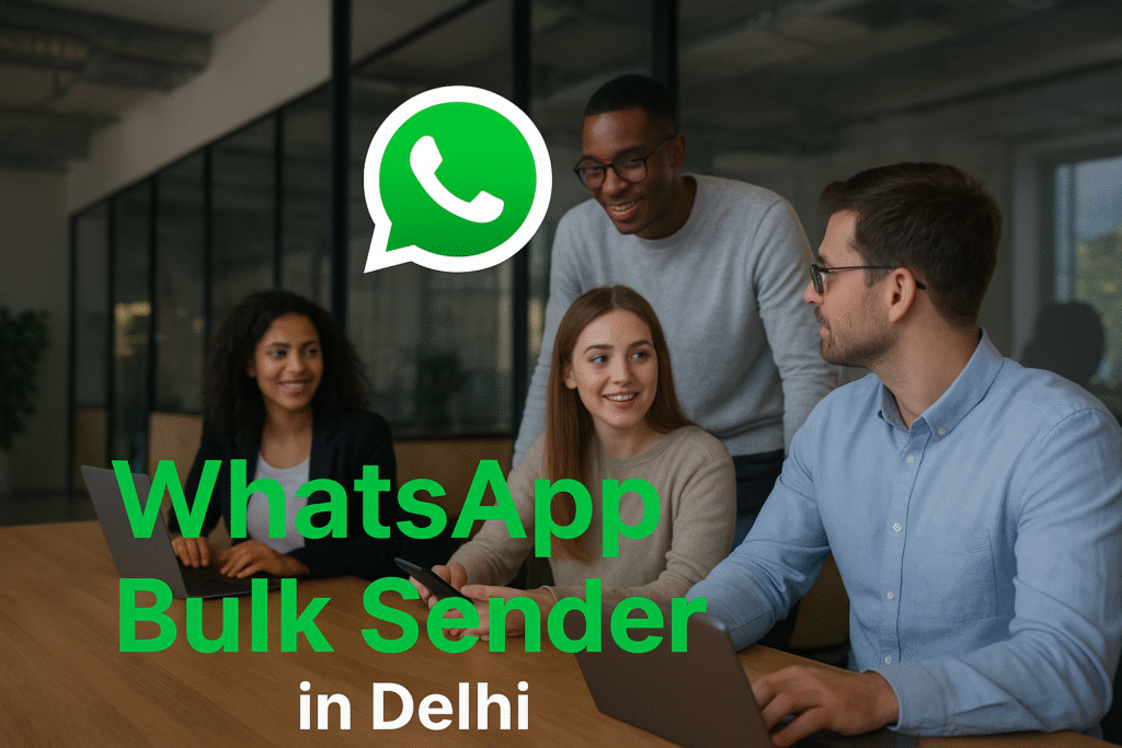 WhatsApp Bulk Sender in Delhi