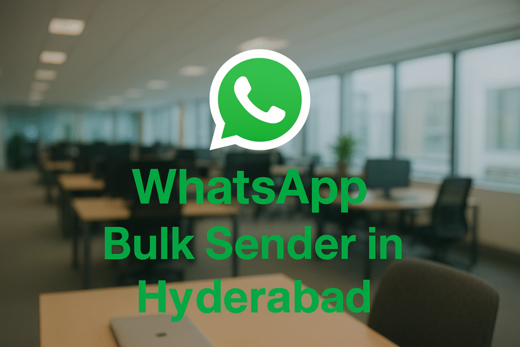 WhatsApp Bulk Sender in Hyderabad