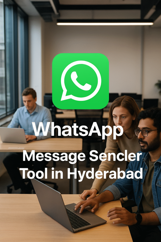 WhatsApp Message Sender Tool in Hyderabad
