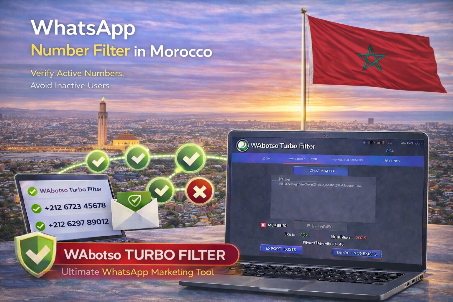 WhatsApp Number Filter in Morocco