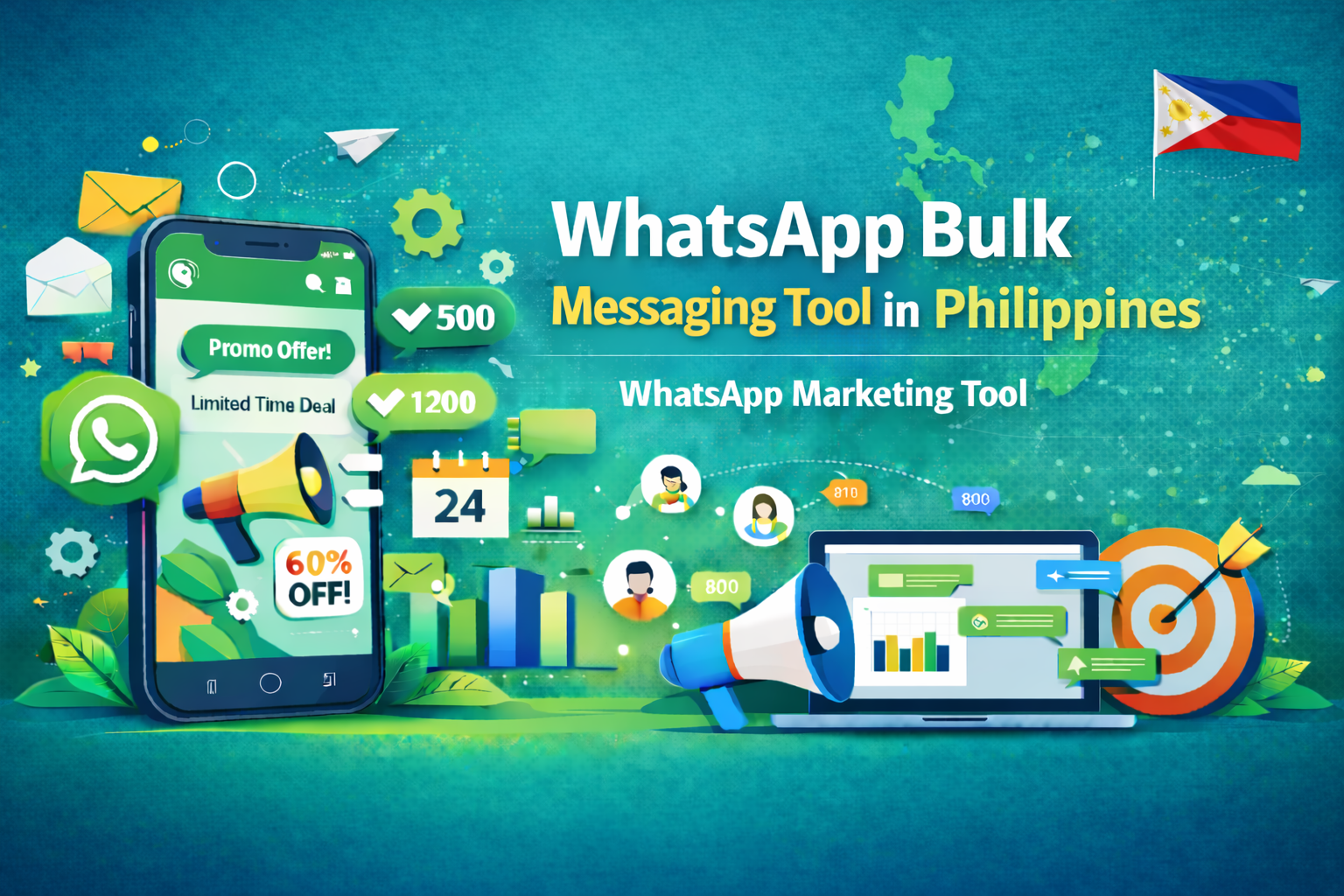 WhatsApp Bulk Messaging Tool in Philippines
