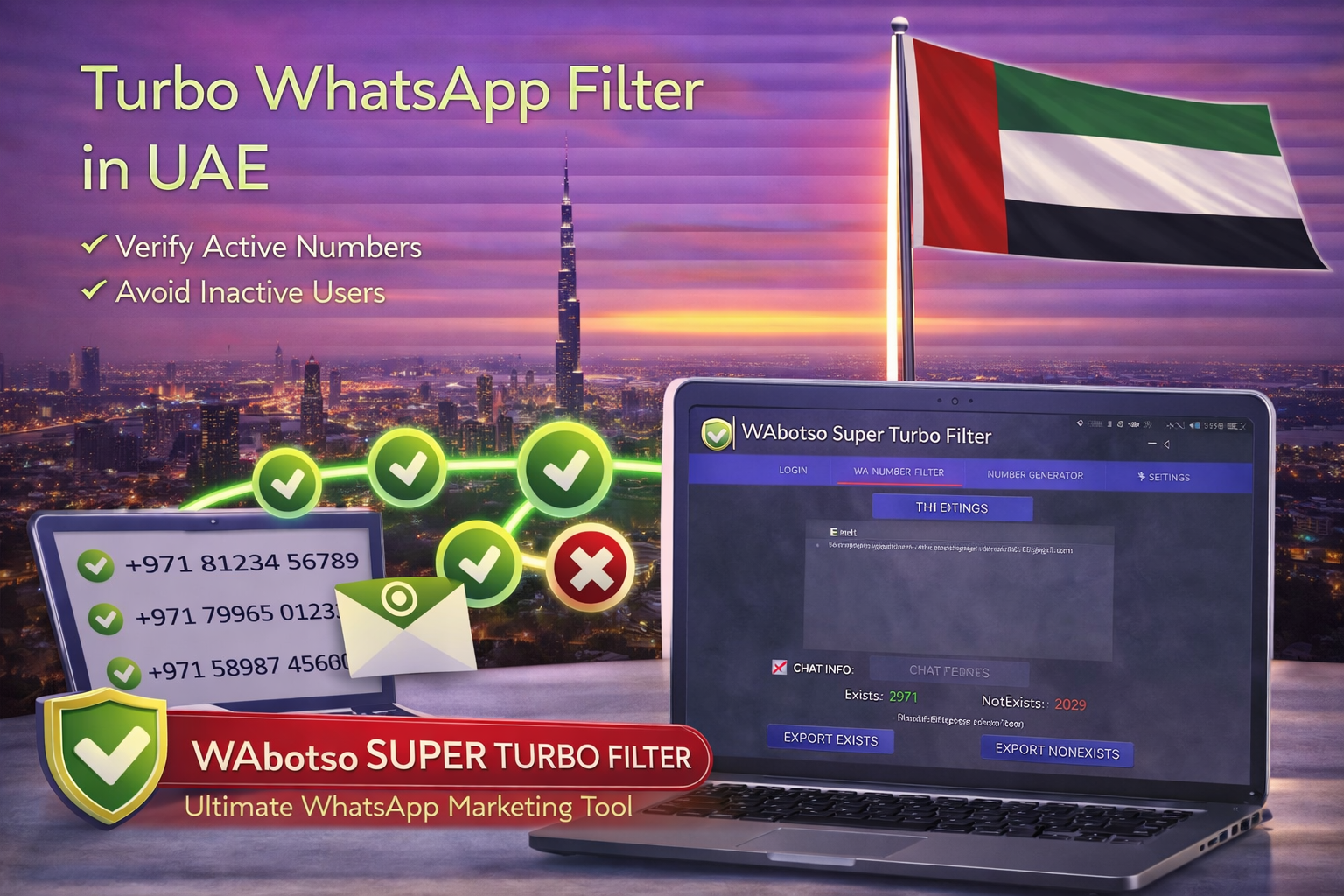 Turbo Whatsapp Filter in UAE