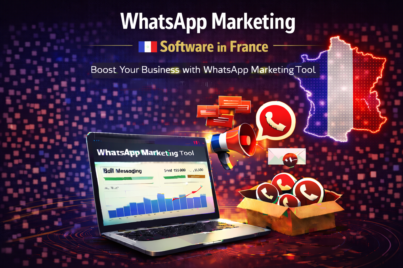 WhatsApp Marketing Software in France
