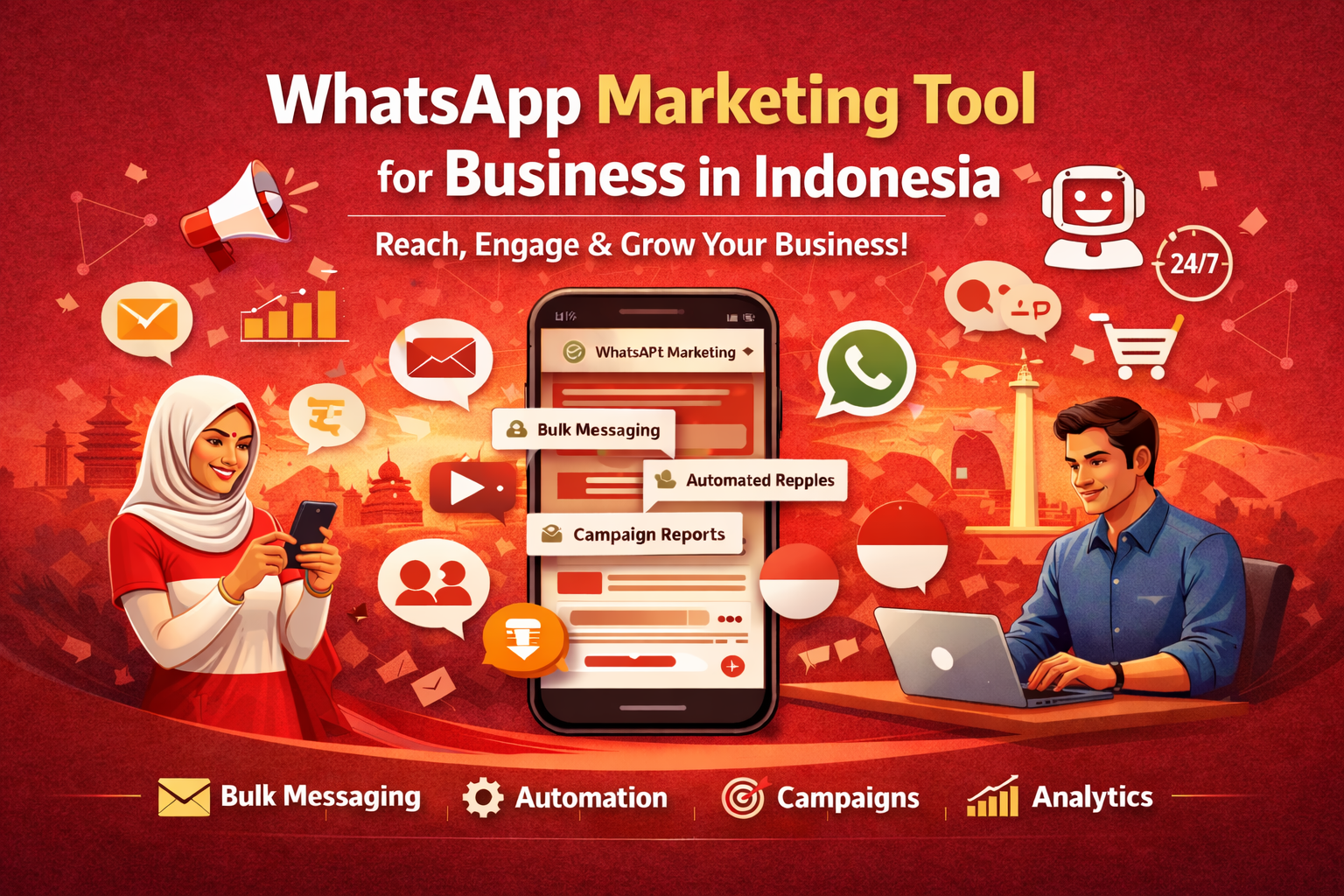 WhatsApp Marketing Tool for Business in Indonesia