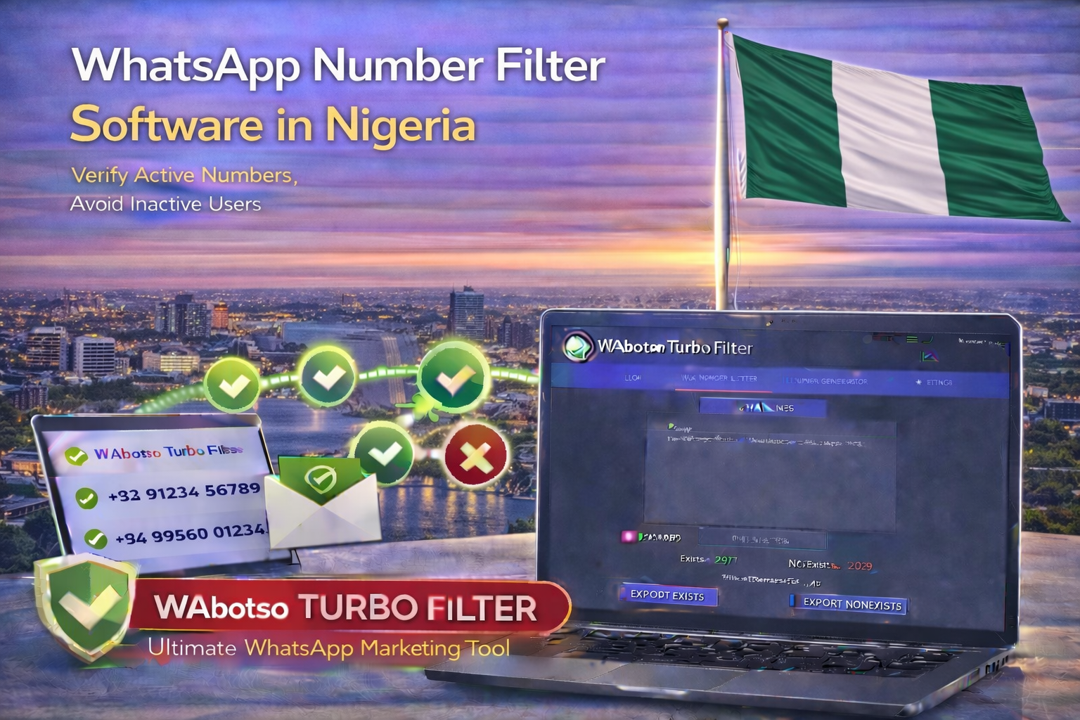Whatsapp Number Filter Software in Nigeria