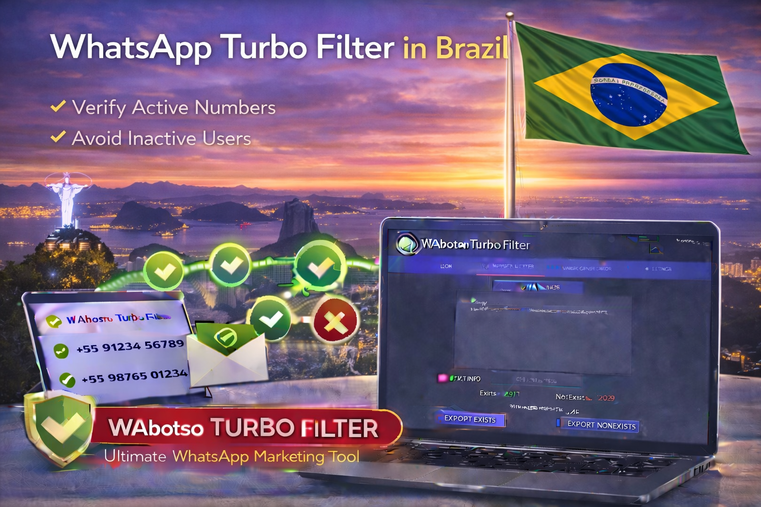Whatsapp Turbo Filter in Brazil