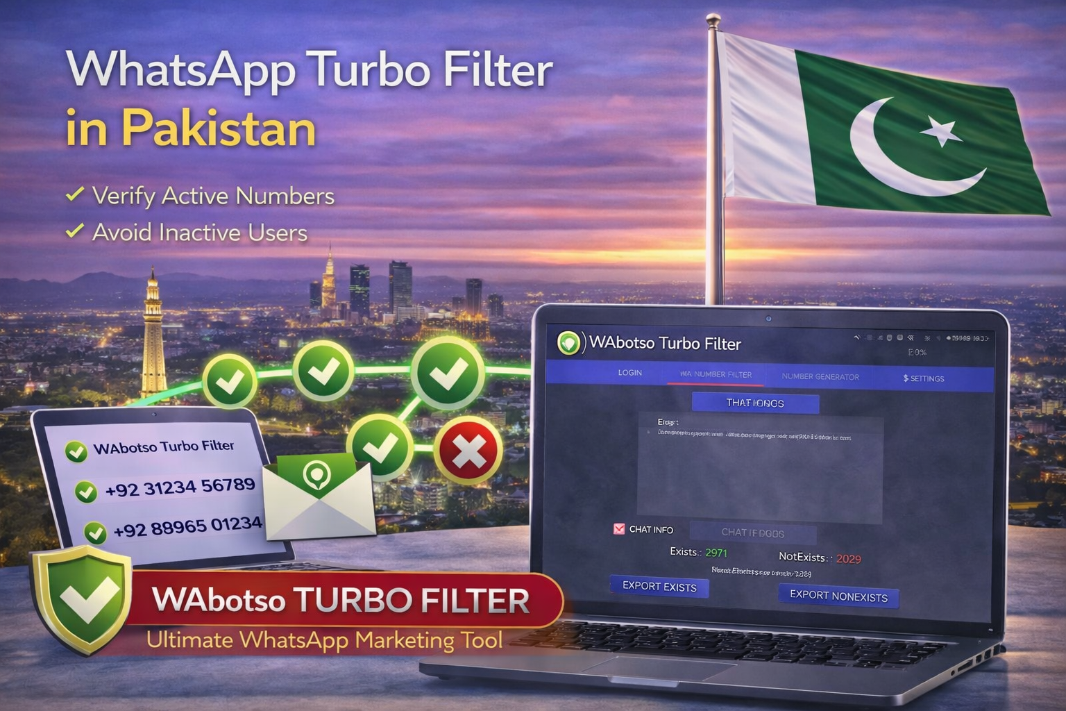Whatsapp Turbo Filter in Pakistan