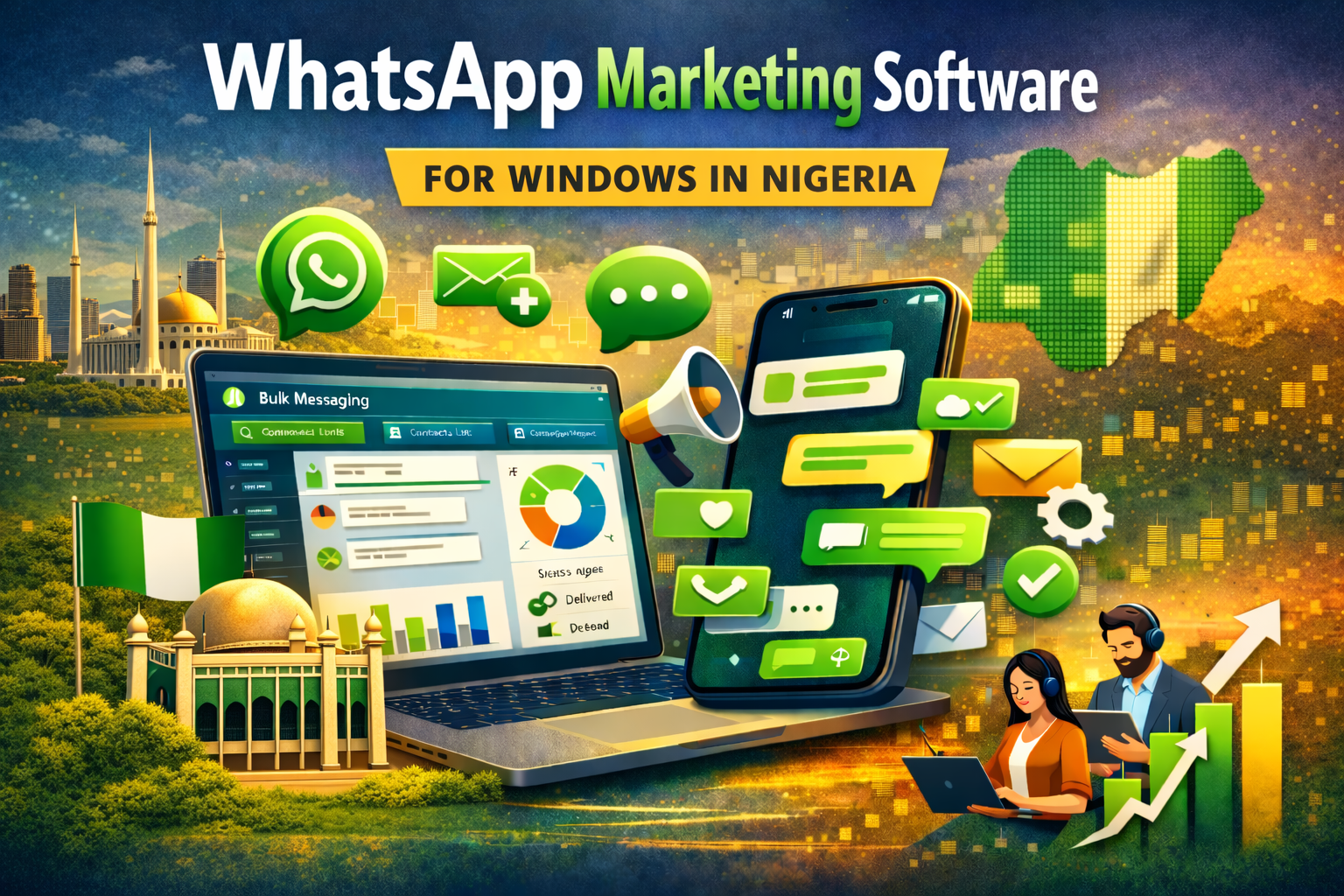 WhatsApp Marketing Software for Windows in Nigeria