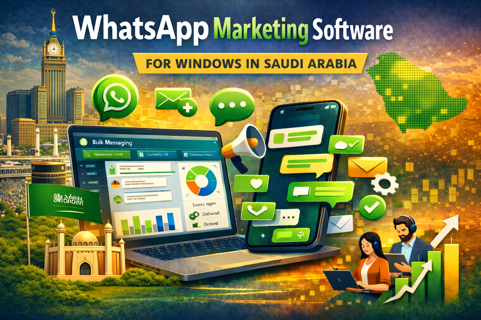 WhatsApp Marketing Software for Windows in Saudi Arabia