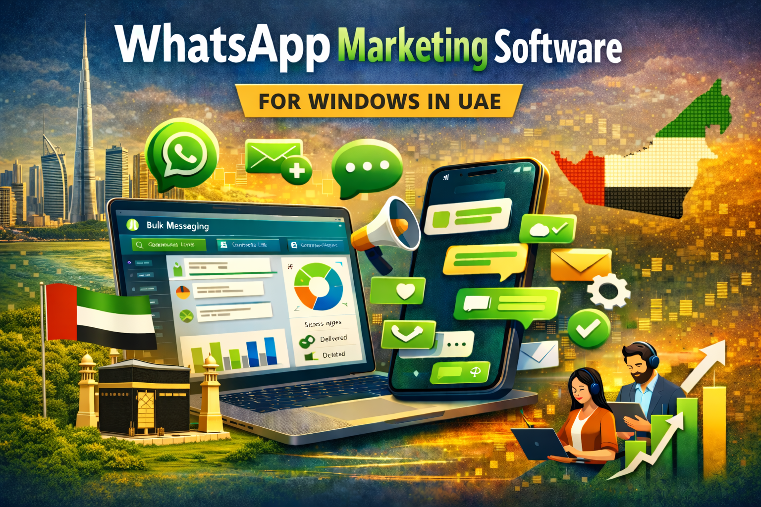 WhatsApp Marketing Software for Windows in UAE