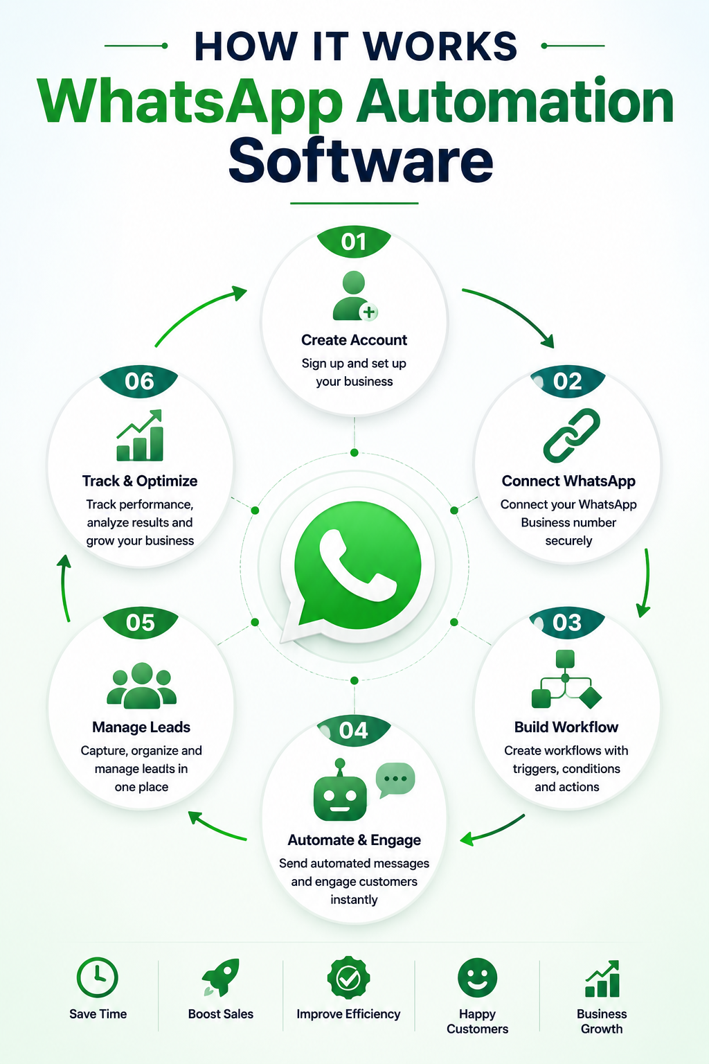 How WhatsApp Automation Software work