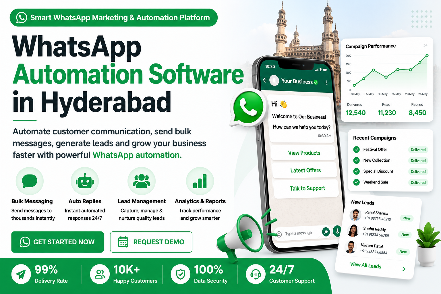 WhatsApp Automation Software in Hyderabad