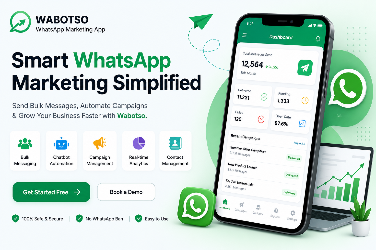 WhatsApp Marketing App