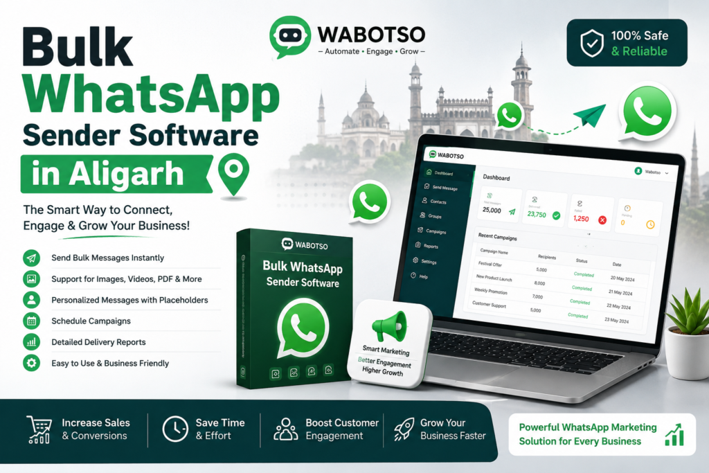 Bulk WhatsApp Sender Software in Aligarh