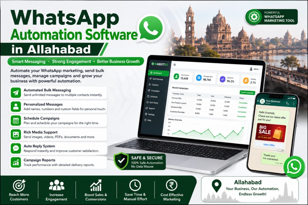 WhatsApp Automation Software in Allahabad