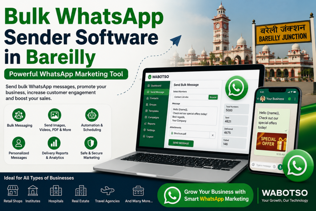 Bulk WhatsApp Sender Software in Bareilly
