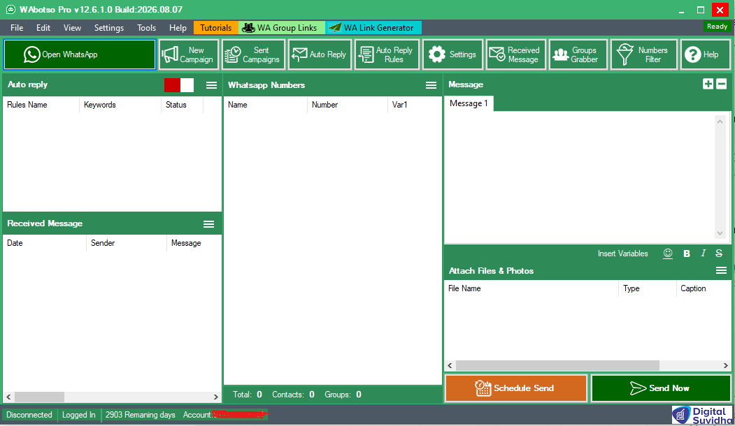 WAbotso Pro Dashboard