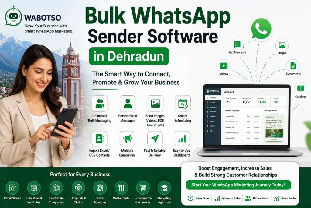Bulk WhatsApp Sender Software in Dehradun